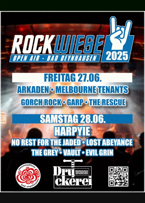 Flyer der Veranstaltung.