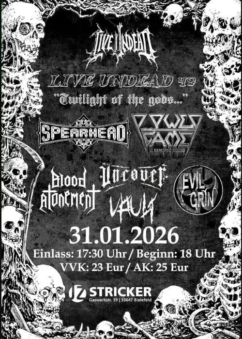 Flyer der Veranstaltung.