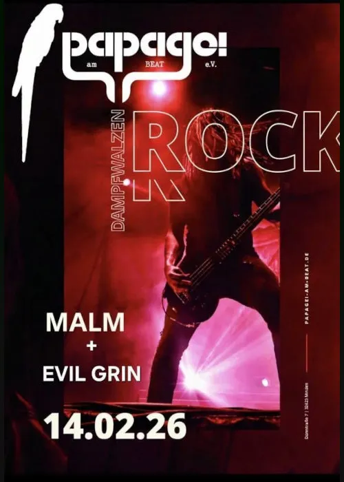 Flyer der Veranstaltung.